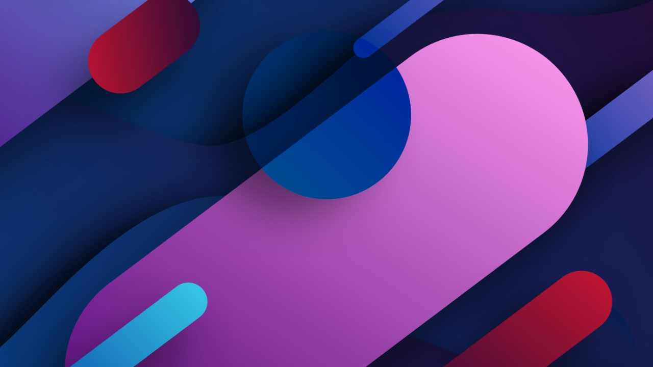 Обои ios, яблоко, графика, красочность, лазурный в разрешении 1280x720