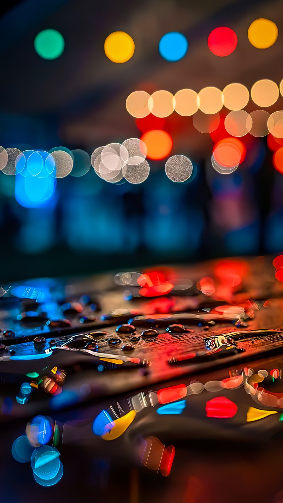 Обои свет, вода, окно, черный, Апельсин в разрешении 1080x1920