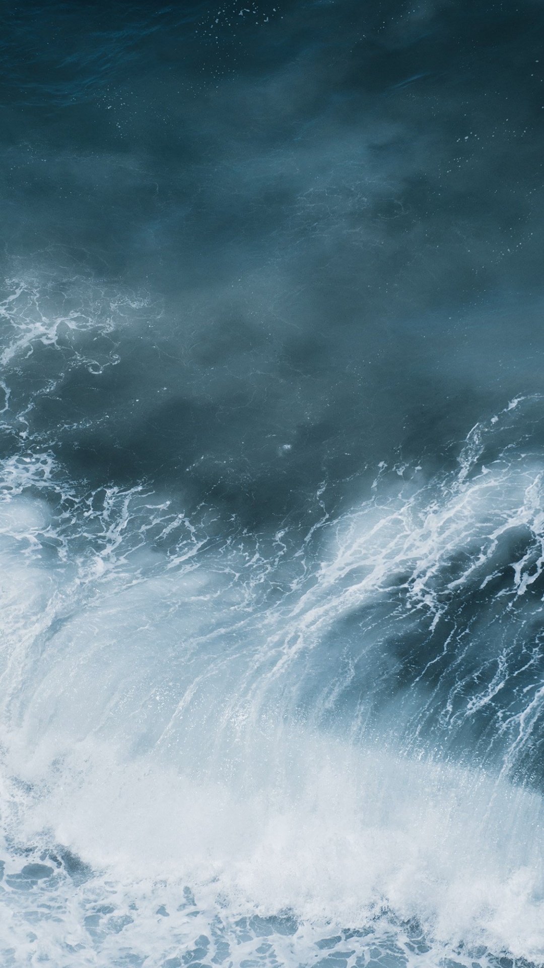 Обои яблоко, ios, iOS 11, вода, гидроресурсы в разрешении 1080x1920