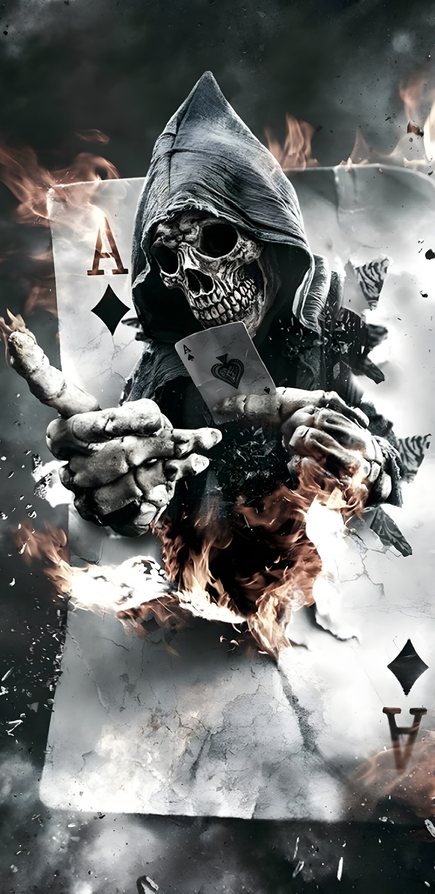 Обои арт, событие, сверхъестественное существо, визуальное искусство, графика в разрешении 1440x2960