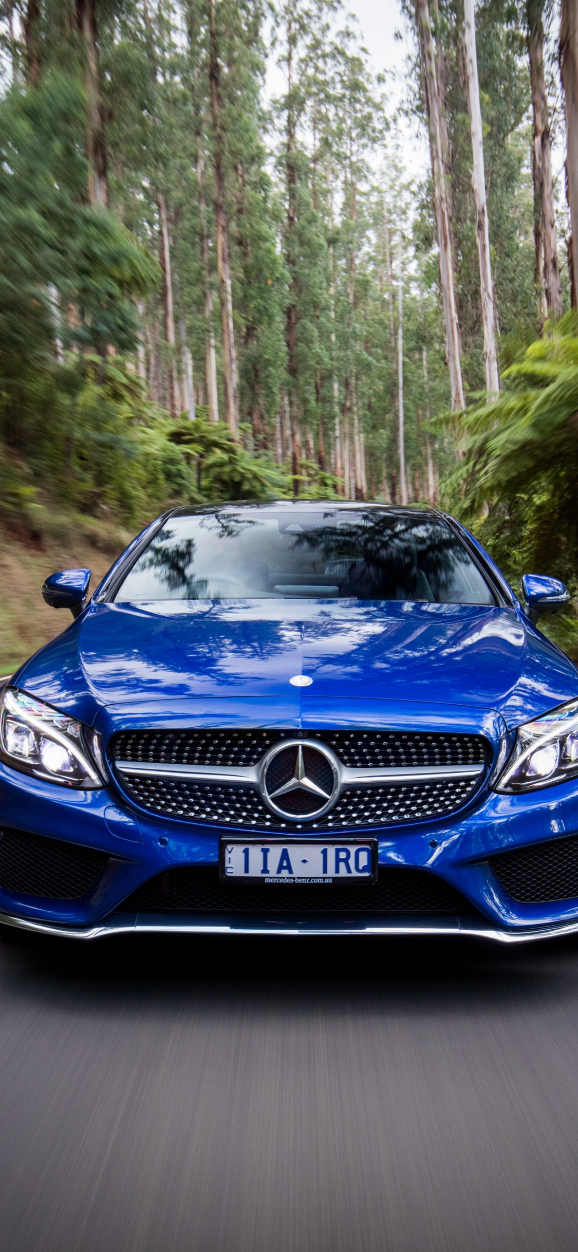 Обои авто, мощные машины, обод, mercedes benz, Мерседес Бенц м класс в разрешении 1125x2436