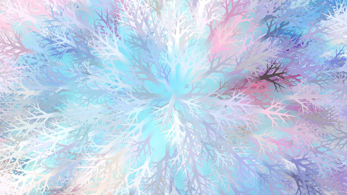 Обои синий, пурпур, краситель, живопись, акварельные краски в разрешении 1366x768