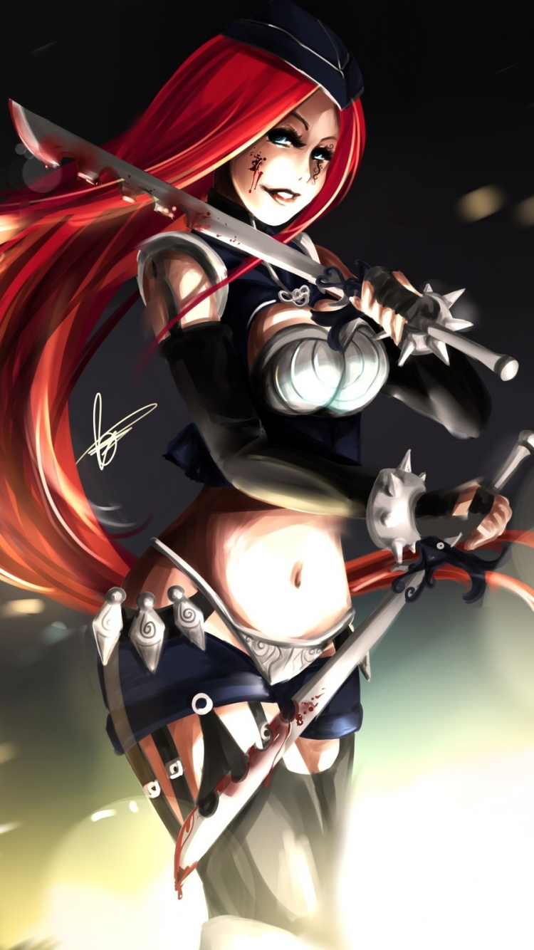 Обои аниме, фигурка, Женский пол, аниме меч, меч в разрешении 750x1334