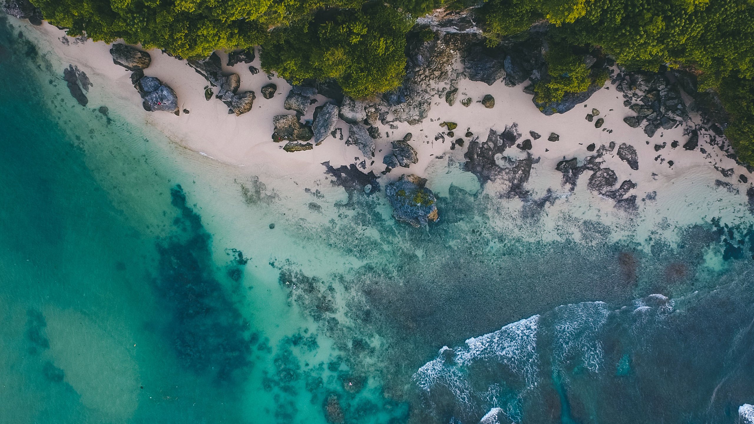 Обои вода, гидроресурсы, облако, природа, лазурный в разрешении 2560x1440