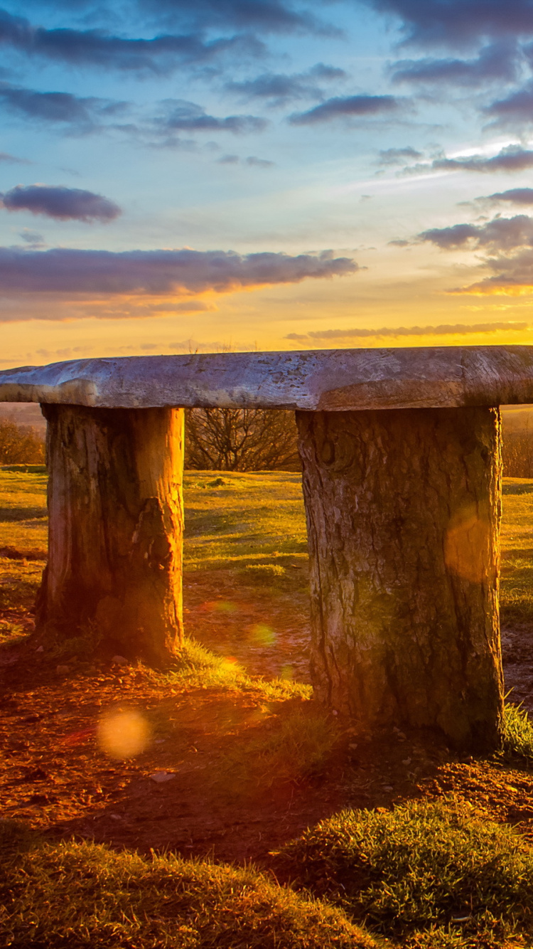 Обои солнечный свет, восход солнца, утро, облако, горизонт в разрешении 750x1334
