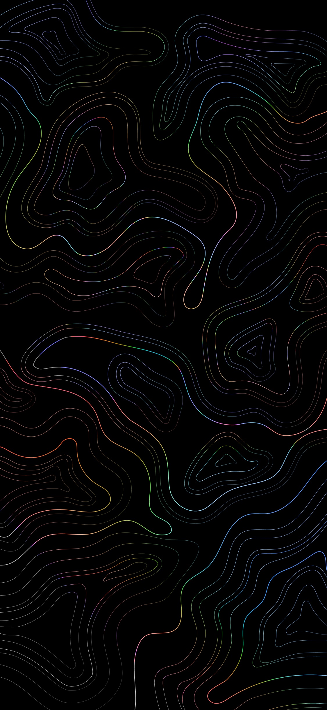 Обои узор, фрактальное искусство, дизайн, коричневый цвет, серый цвет в разрешении 1125x2436