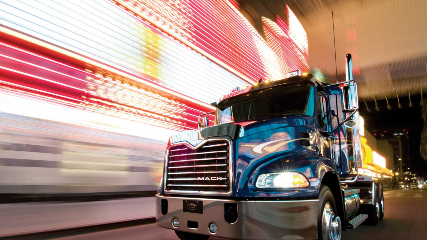 Обои грузовик Mack, грузовики mack, авто, грузовик, Серия Вершиной Мак в разрешении 1366x768