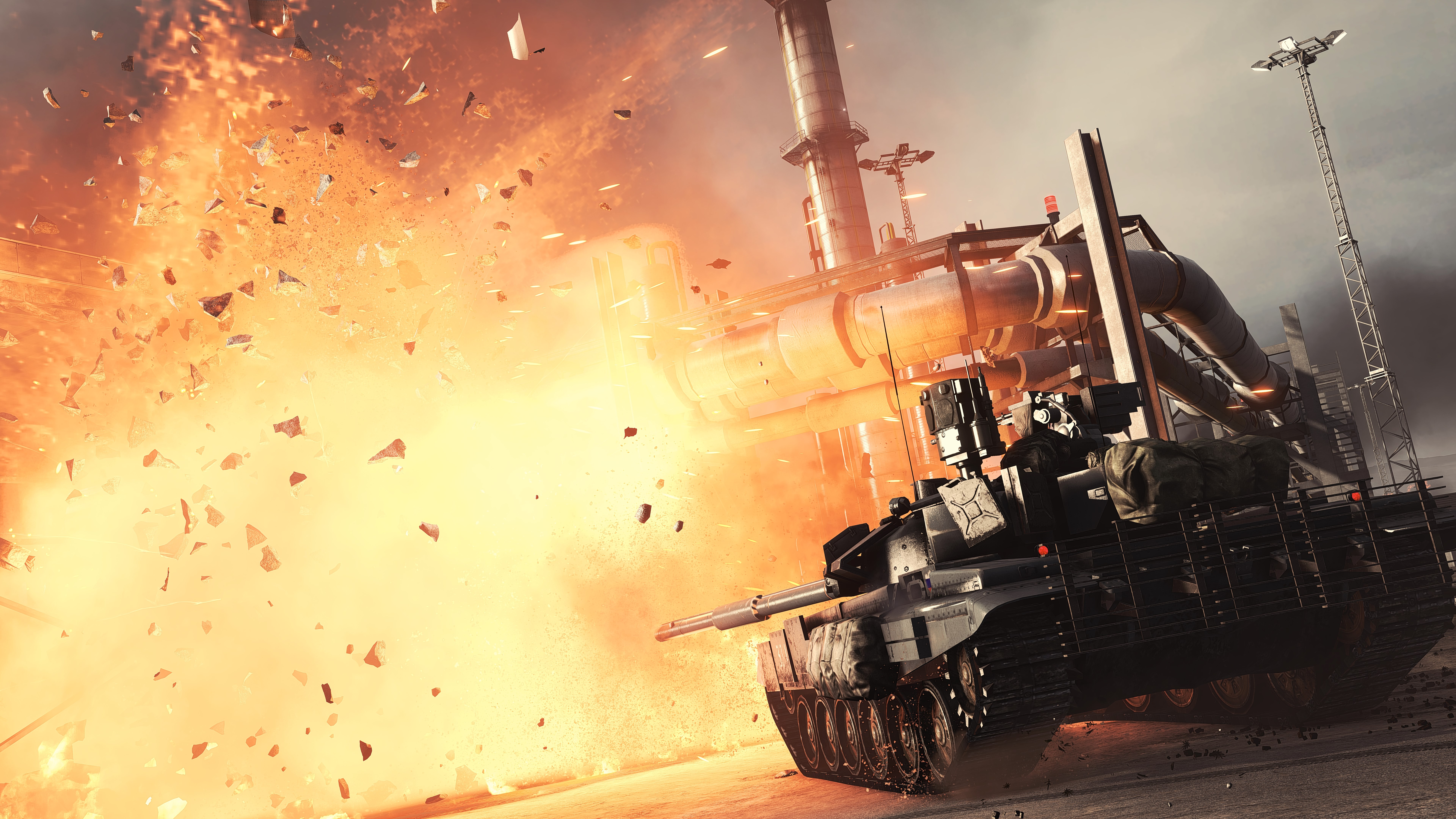 Обои бак, игра, взрывчатое вещество, видеоигра, battlefield 1 в разрешении 7680x4320