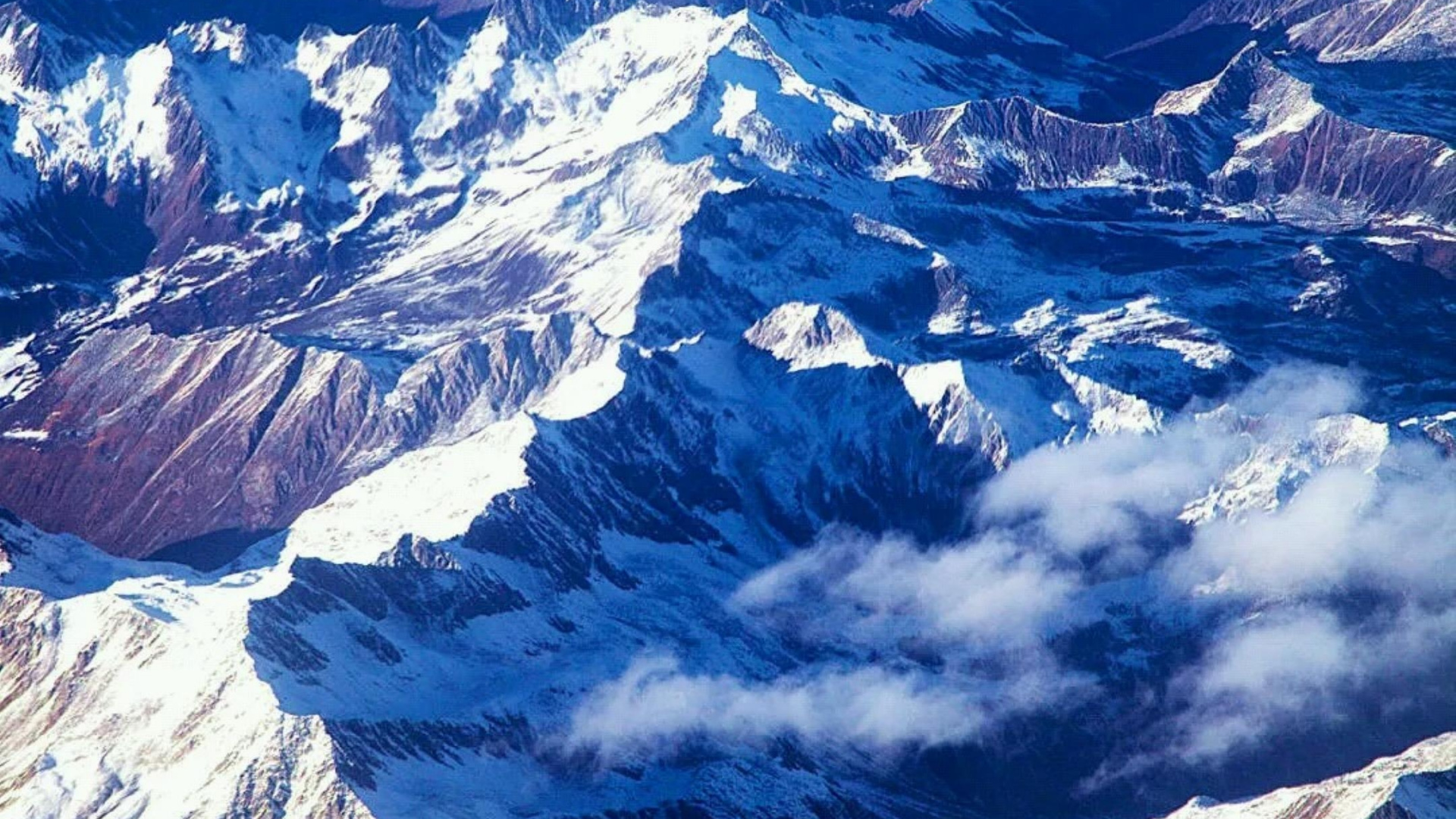 Обои гидроресурсы, мир, снег, природный ландшафт, гора в разрешении 1920x1080