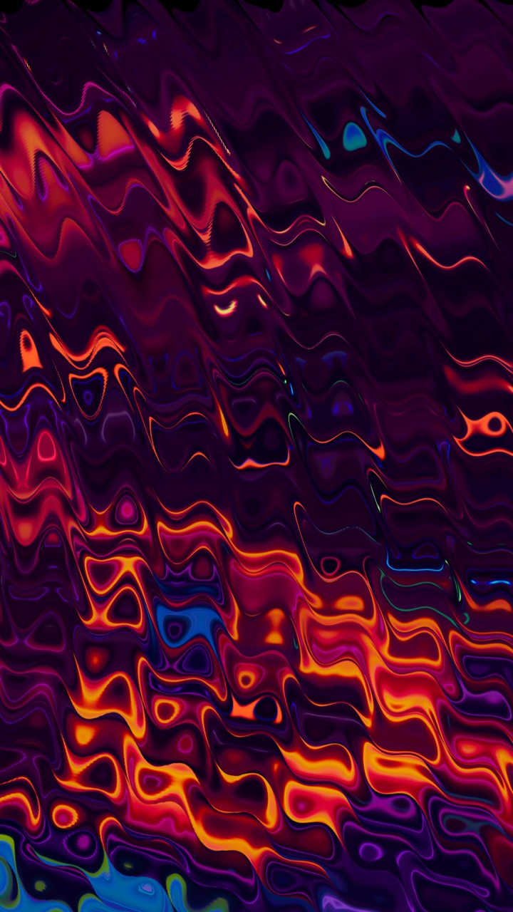 Обои узор, пурпур, абстрактное искусство, вода, графический дизайн в разрешении 720x1280