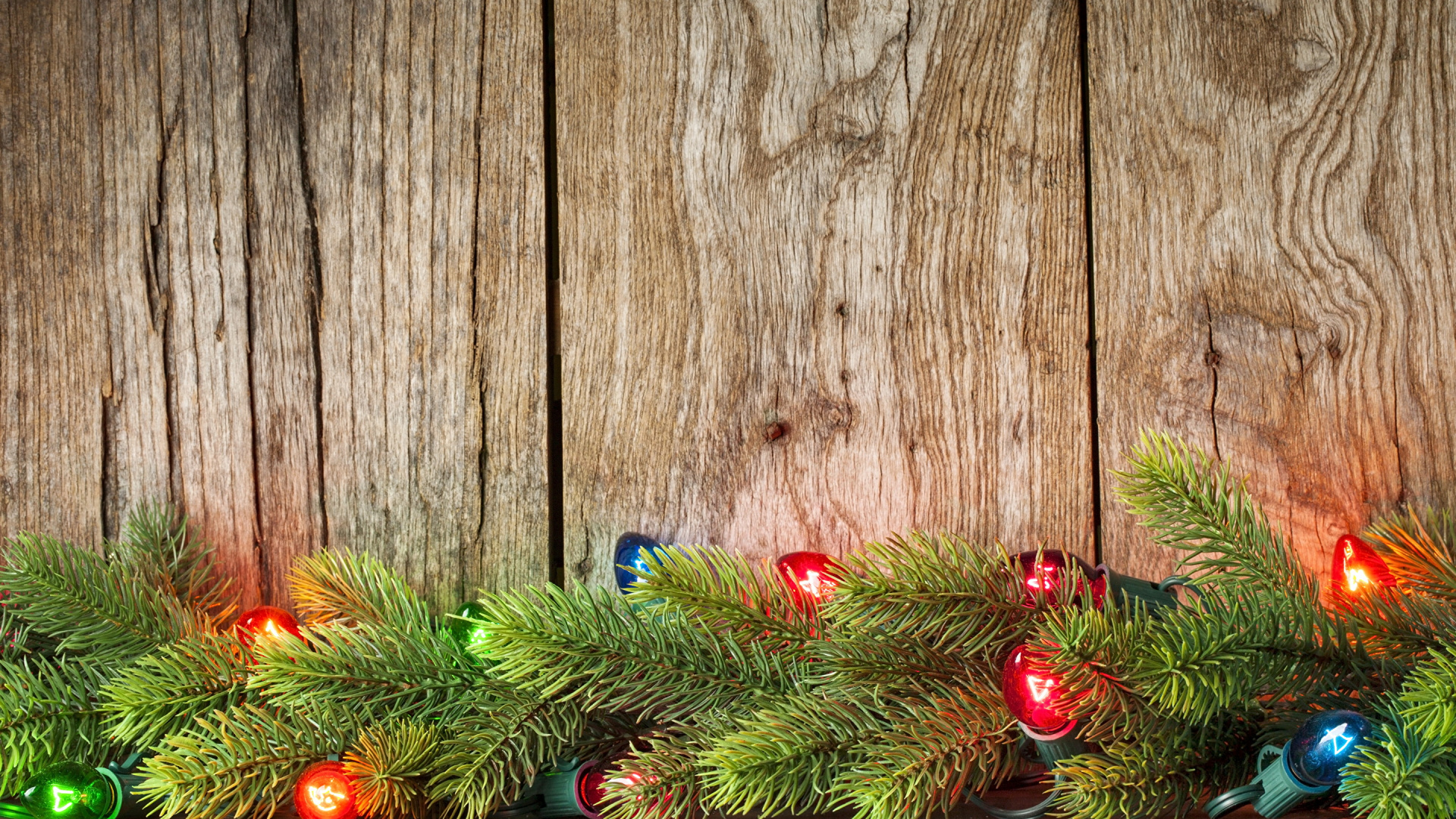 Обои Рождественский день, праздник, дерево, Рождественские украшения, Рождество в разрешении 1920x1080