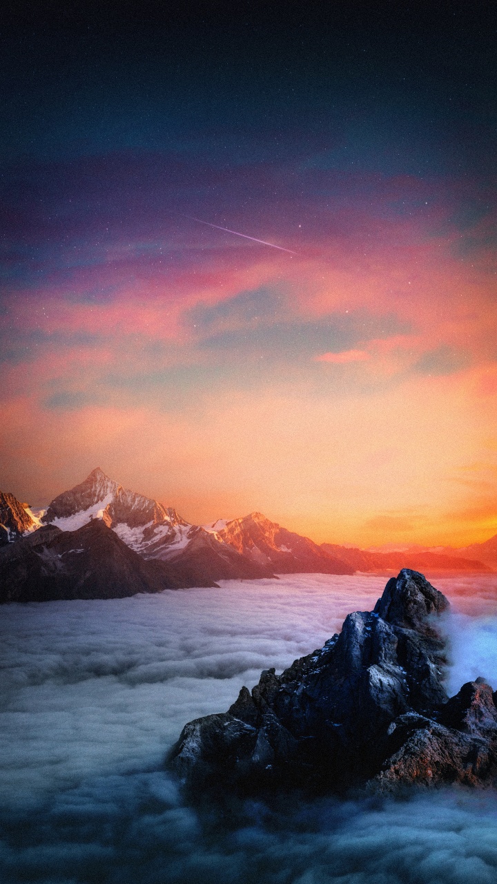 Обои природа, Популярные, вода, облако, атмосфера в разрешении 720x1280