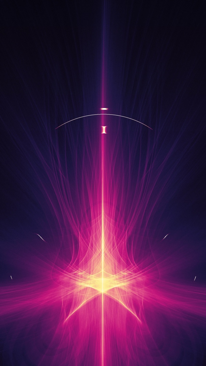 Обои свет, земля, атмосфера земли, пурпур, Визуальный эффект освещения в разрешении 720x1280