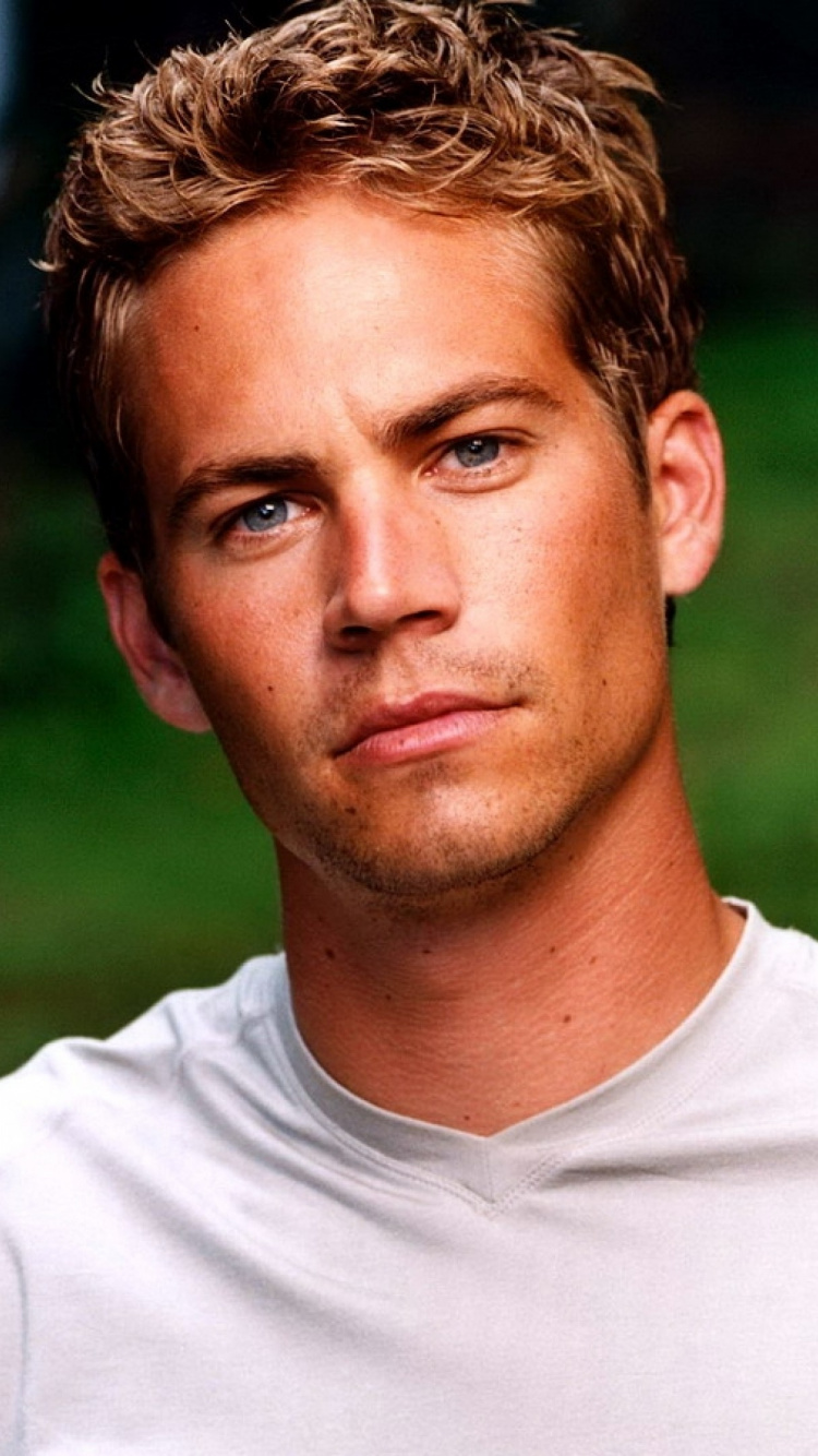 Обои Пол Уокер, актер, человек, мужской, фильм Форсаж в разрешении 750x1334