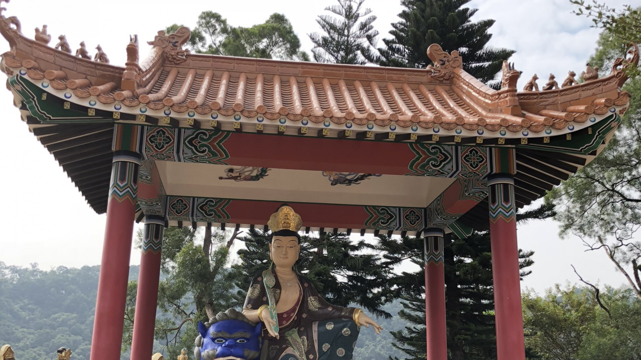 Обои Таиланд, китайская архитектура, синтоистский храм, тории, туризм в разрешении 1280x720