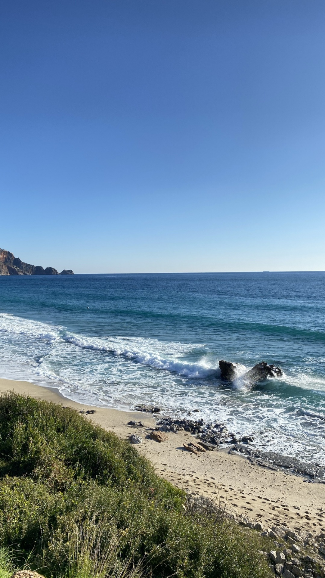 Обои Клеопатра Бич, побережье, вода, облако, природный ландшафт в разрешении 1080x1920