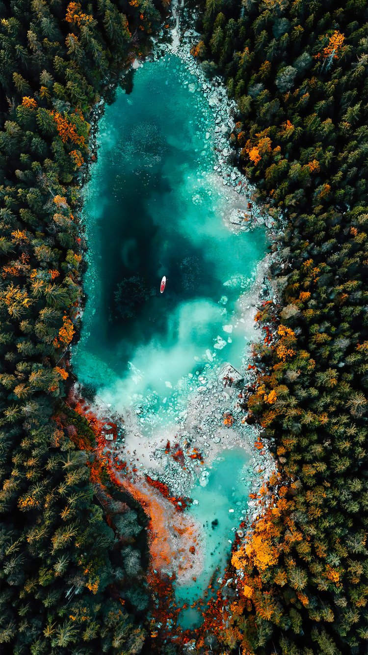 Обои живопись, Айбзе, гидроресурсы, вода, природа в разрешении 750x1334