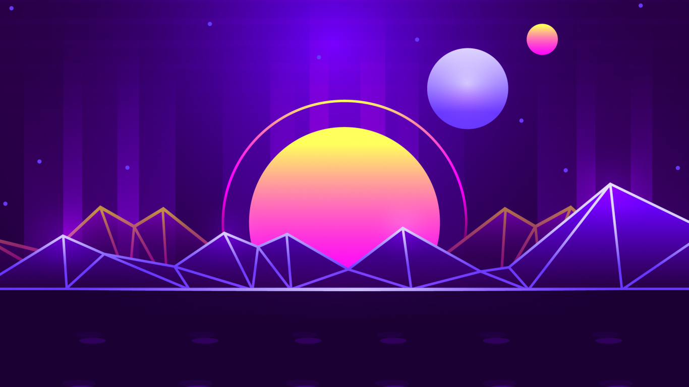 Обои свет, физика, наука, пурпур, развлечение в разрешении 1366x768