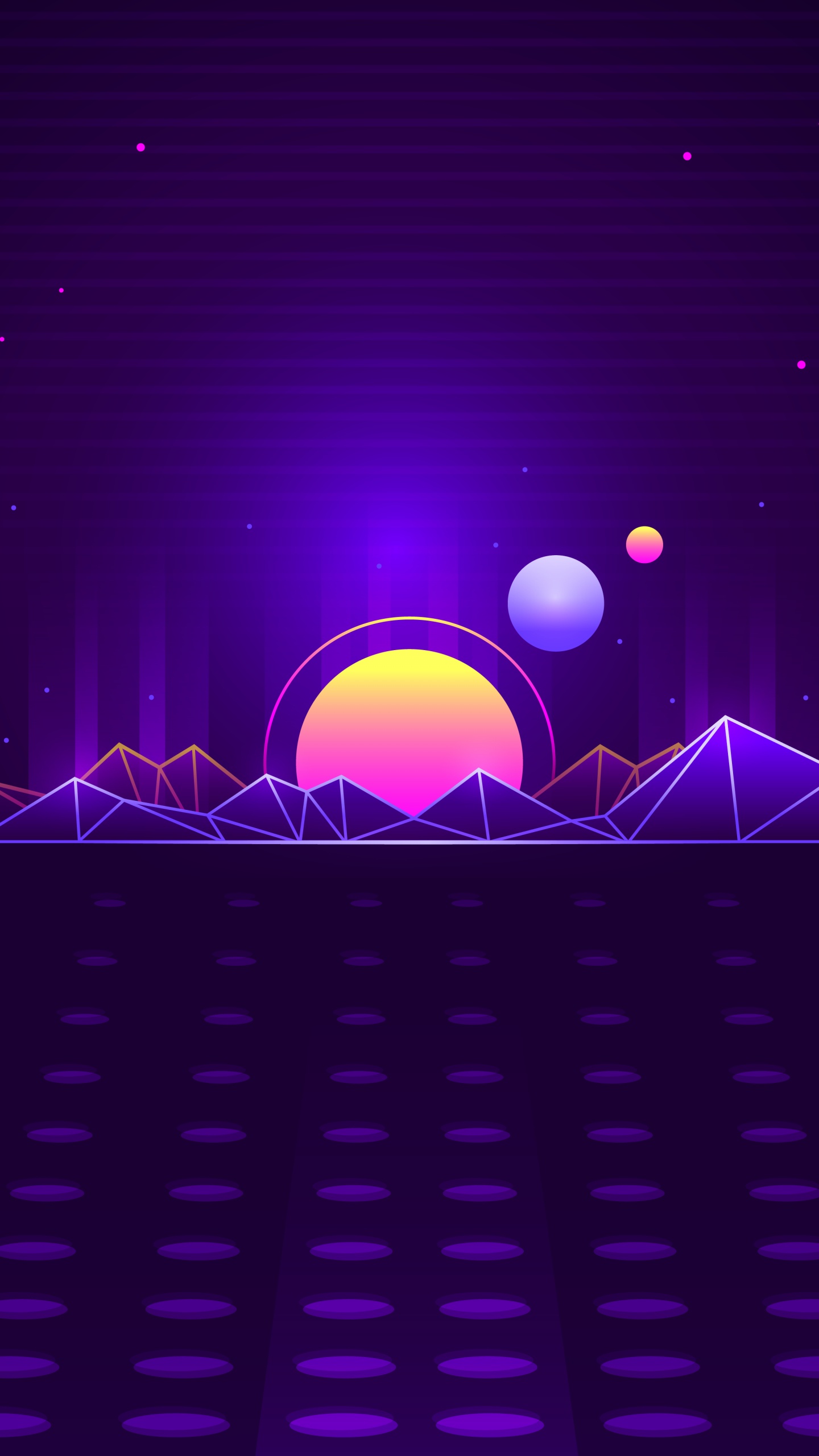 Обои свет, физика, наука, пурпур, развлечение в разрешении 1440x2560