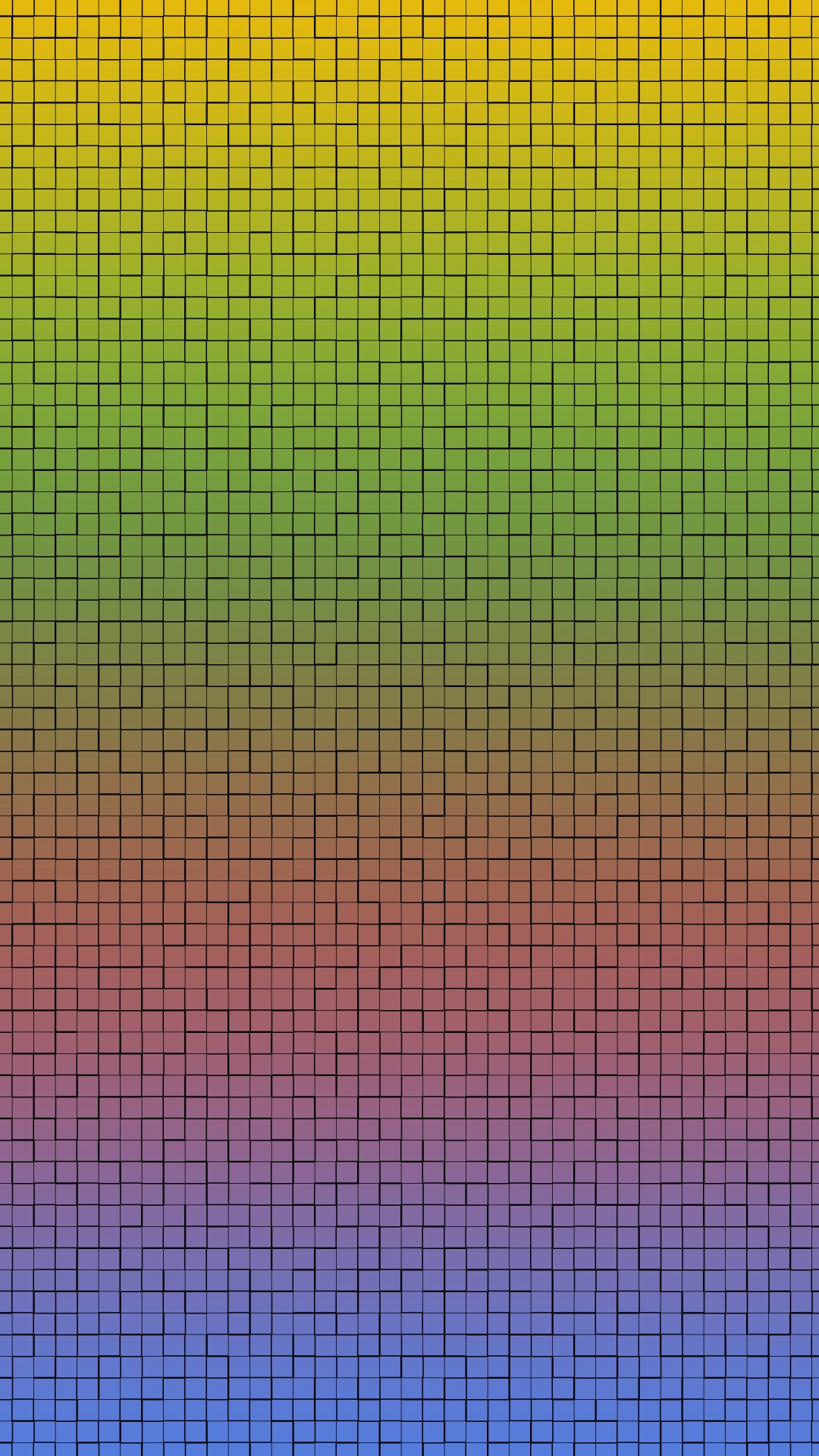 Обои геометрия, математика, красочность, Оранжевый цвет, ячейка в разрешении 1080x1920