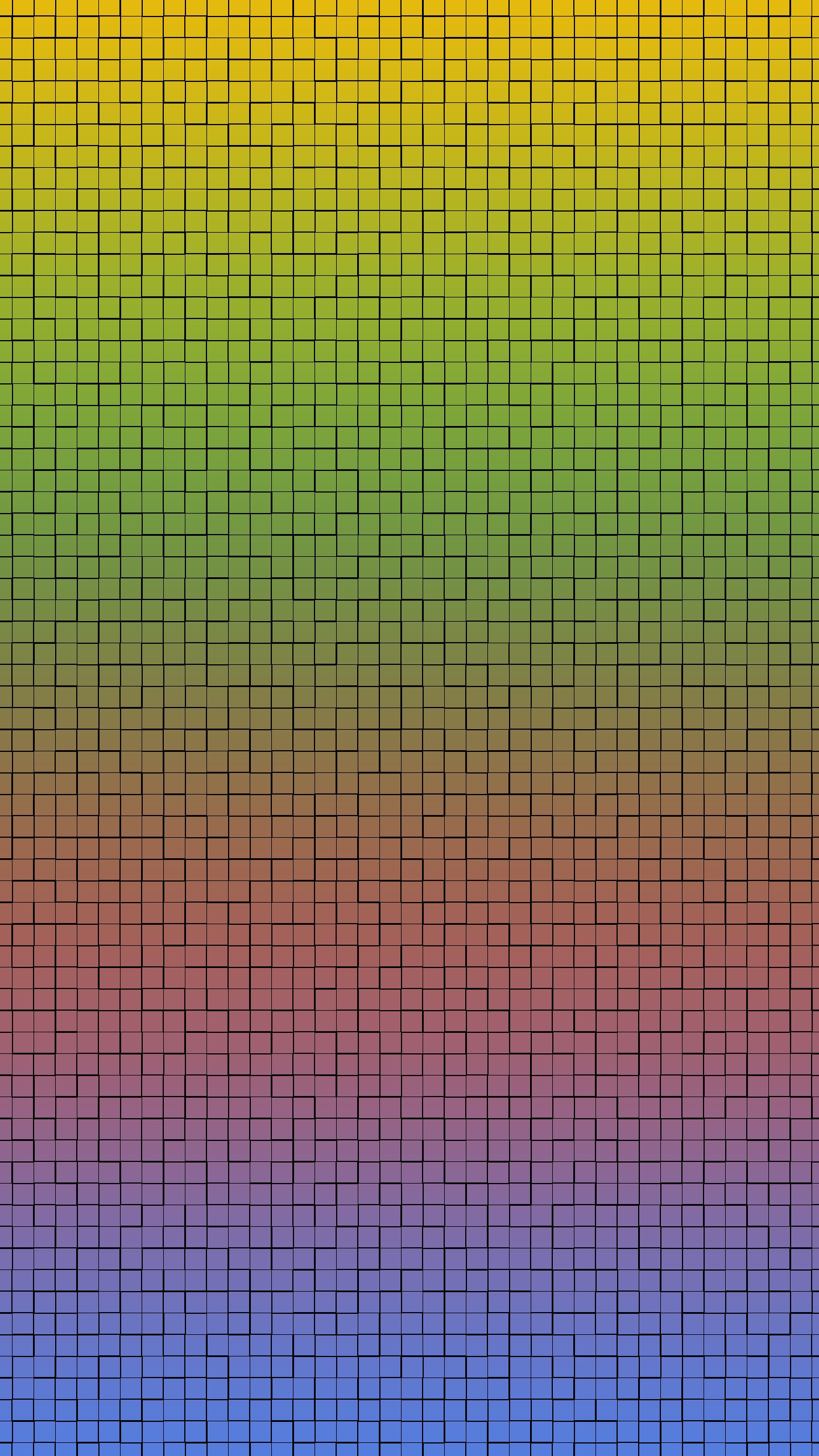 Обои геометрия, математика, красочность, Оранжевый цвет, ячейка в разрешении 1440x2560