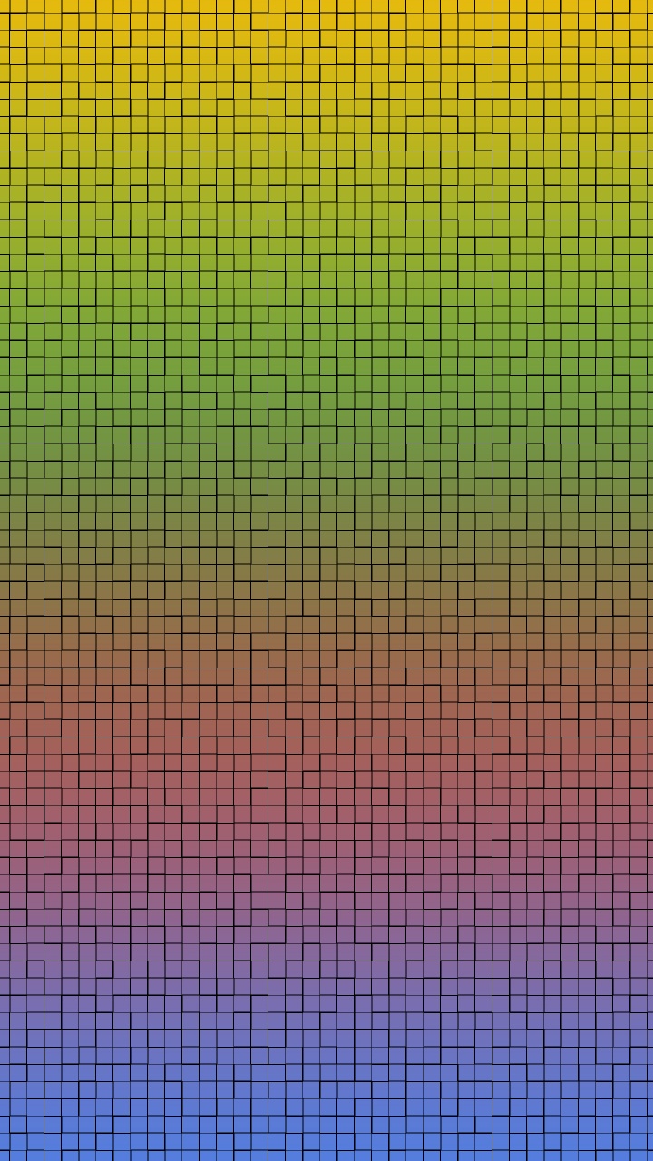 Обои геометрия, математика, красочность, Оранжевый цвет, ячейка в разрешении 720x1280