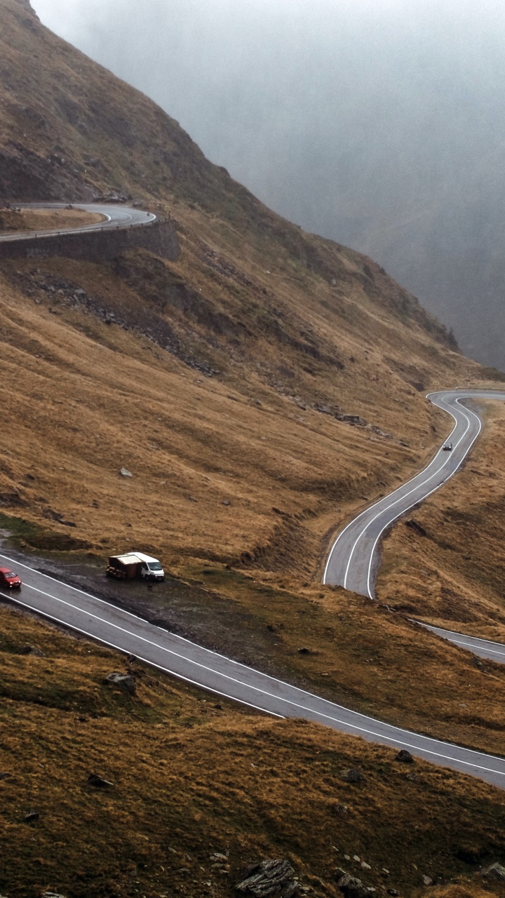 Обои Transfgran, облако, гора, склон, нагорье в разрешении 720x1280