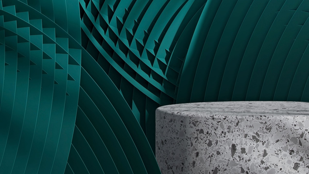 Обои андроид, архитектура, симметрия, полутона и оттенки, узор в разрешении 1280x720