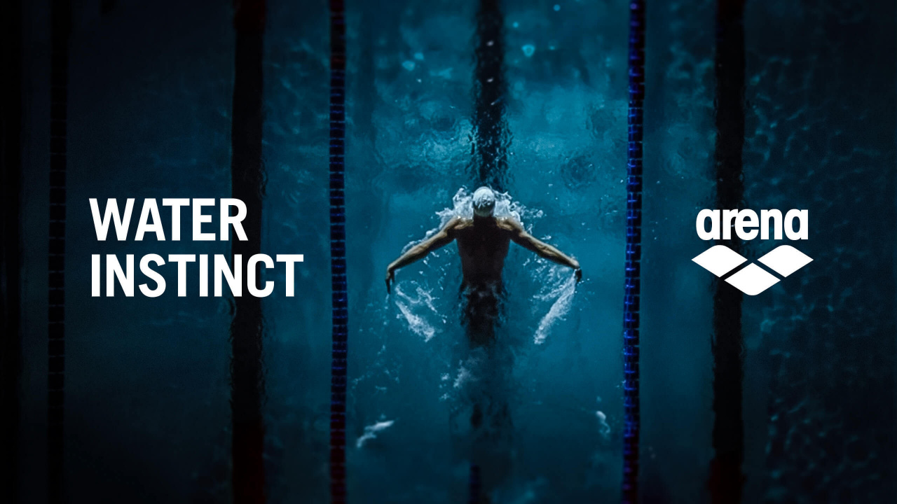 Обои Арена, купальник, марка, графика, графический дизайн в разрешении 1280x720