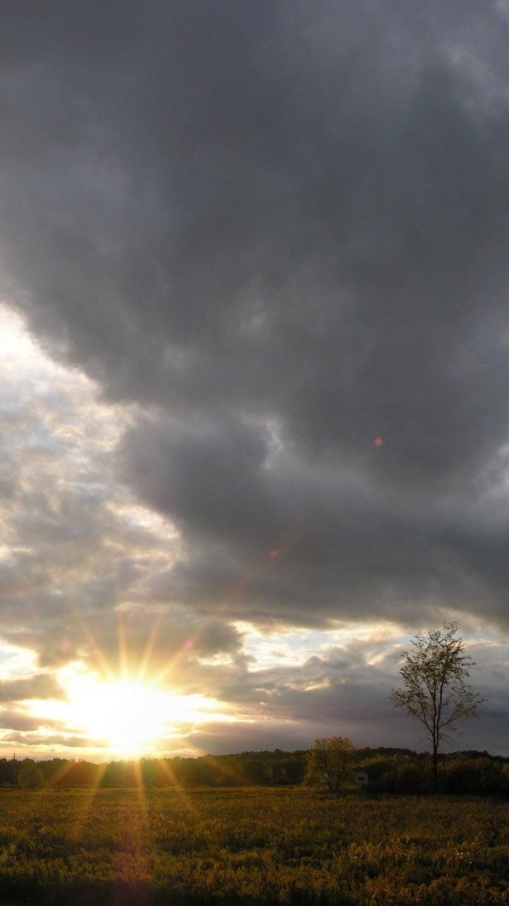 Обои утро, облако, природа, дневное время, атмосфера в разрешении 720x1280