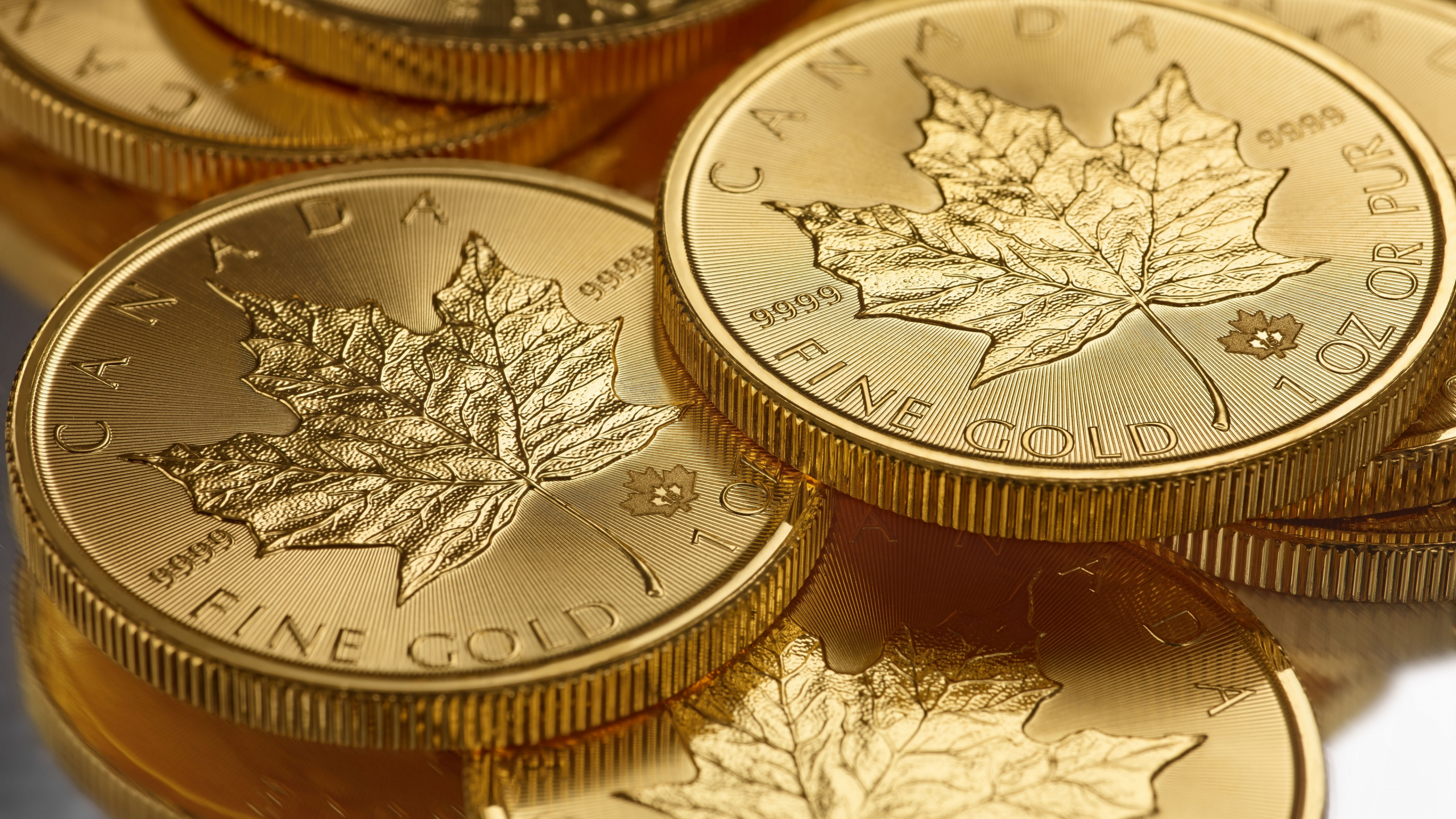 Обои золотая монета, королевский монетный двор, золото, весовая монета, монета в разрешении 2560x1440