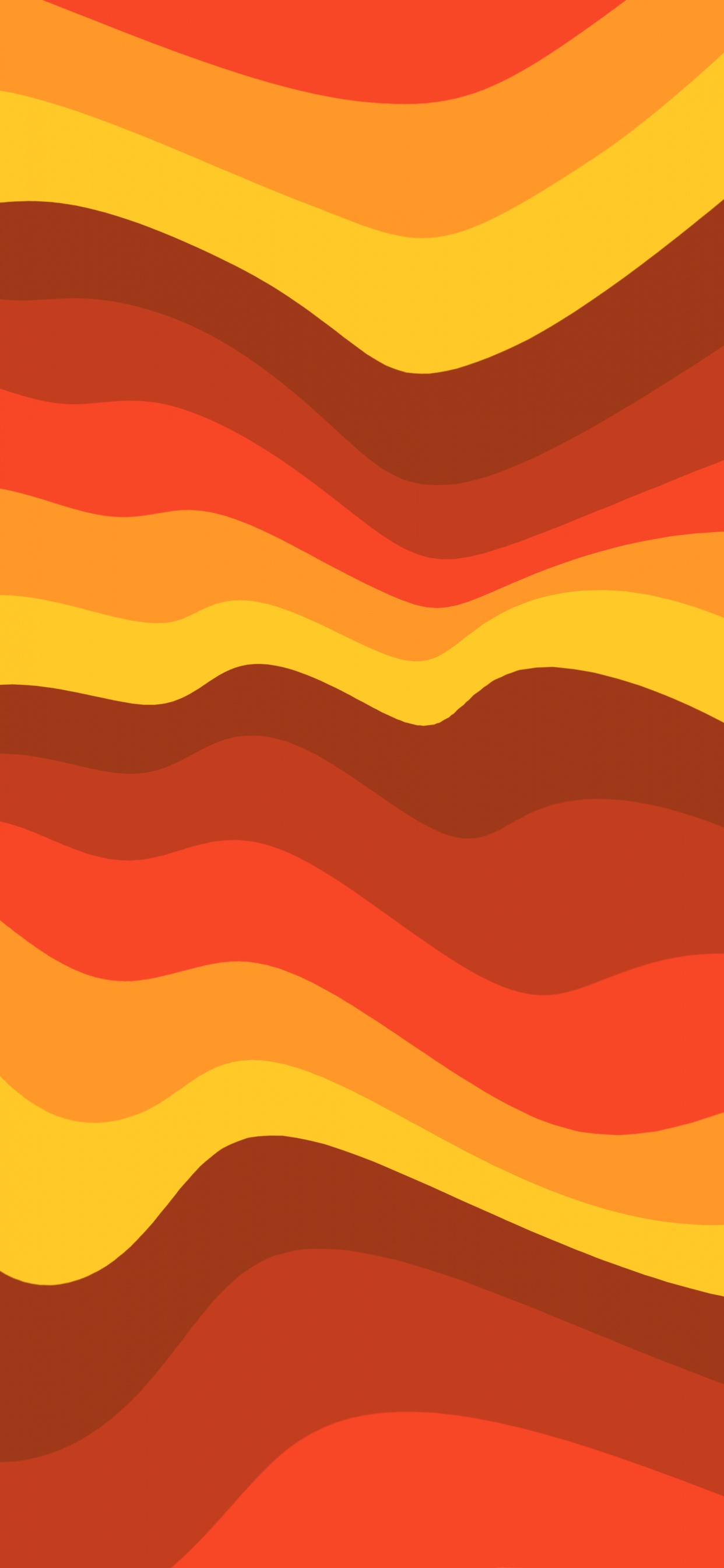 Обои Апельсин, математика, геометрия, красочность, коричневый цвет в разрешении 1242x2688