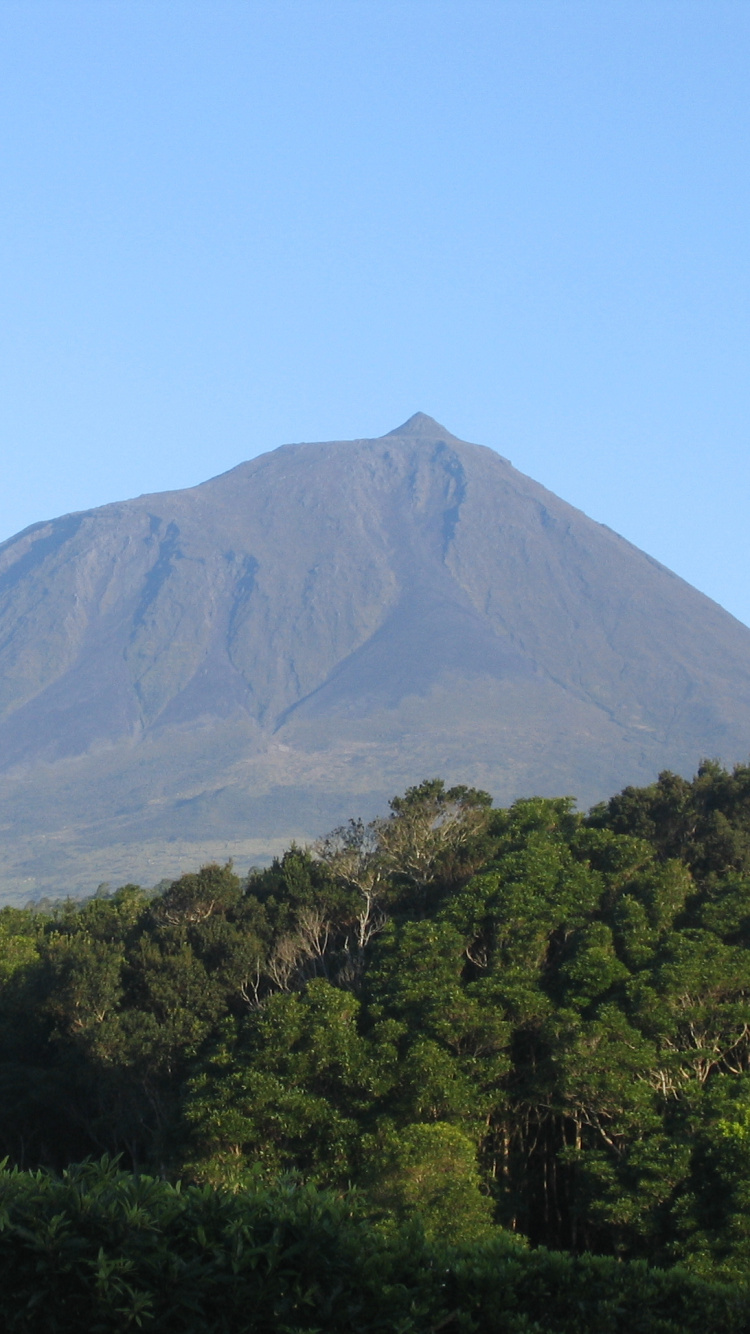 Обои нагорье, потухший вулкан, пейзажи гор, вулкан, гора в разрешении 750x1334