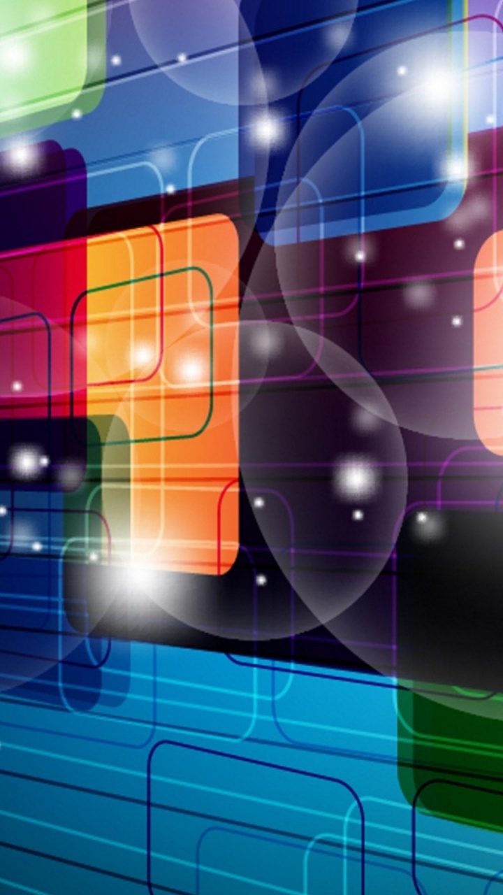 Обои графический дизайн, линия, технологии, графика, космос в разрешении 720x1280