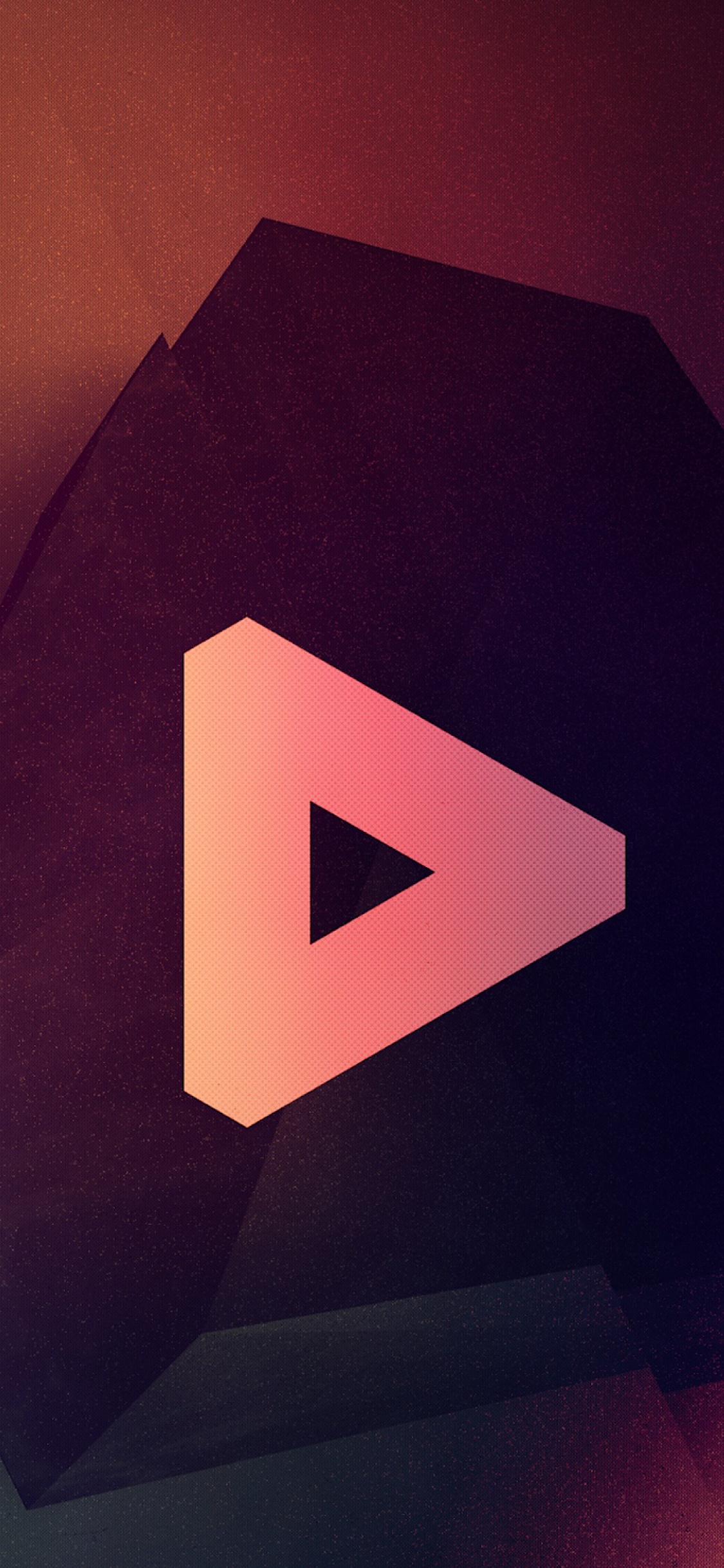 Обои свет, математика, треугольник, материальное свойство, прямоугольник в разрешении 1125x2436