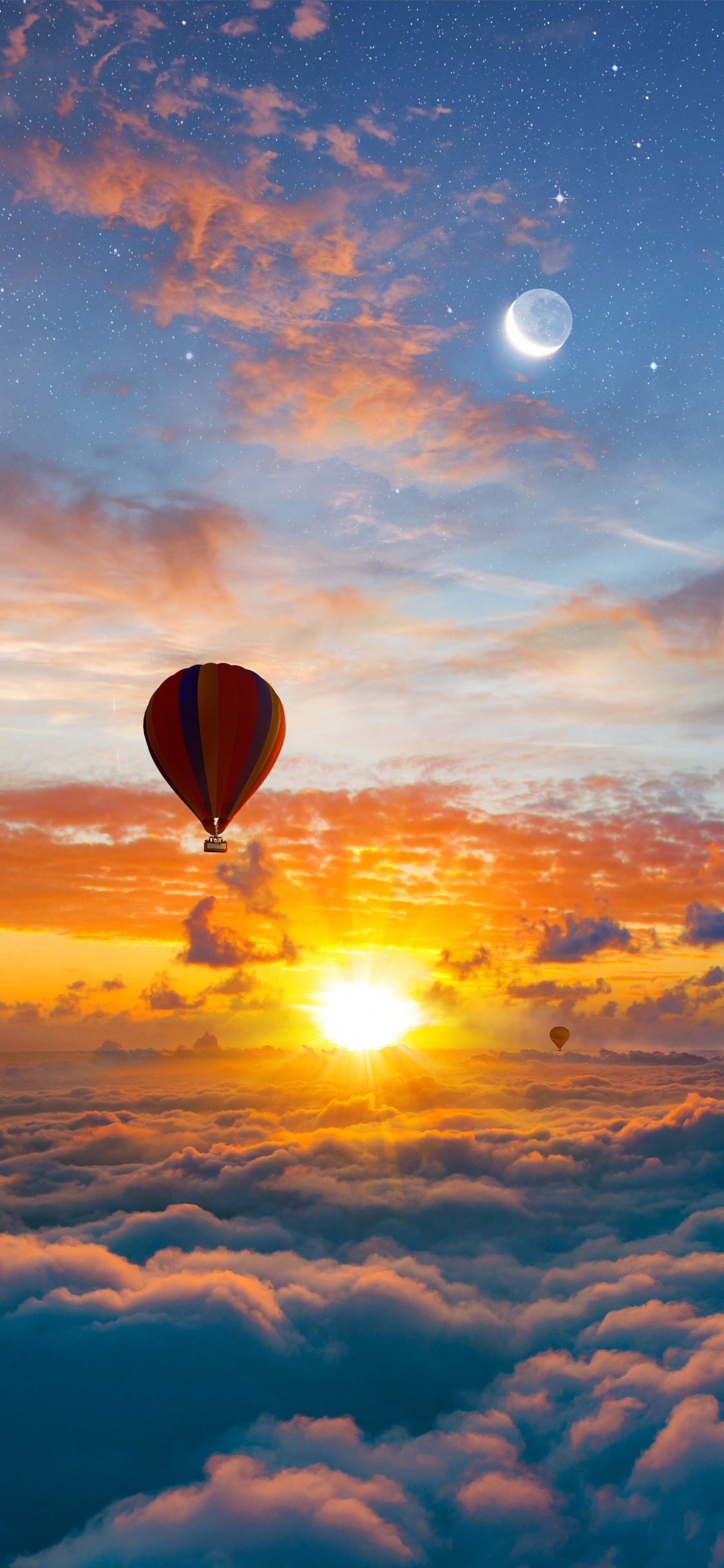 Обои иканвас, арт, печать на холсте, постер, облако в разрешении 1125x2436