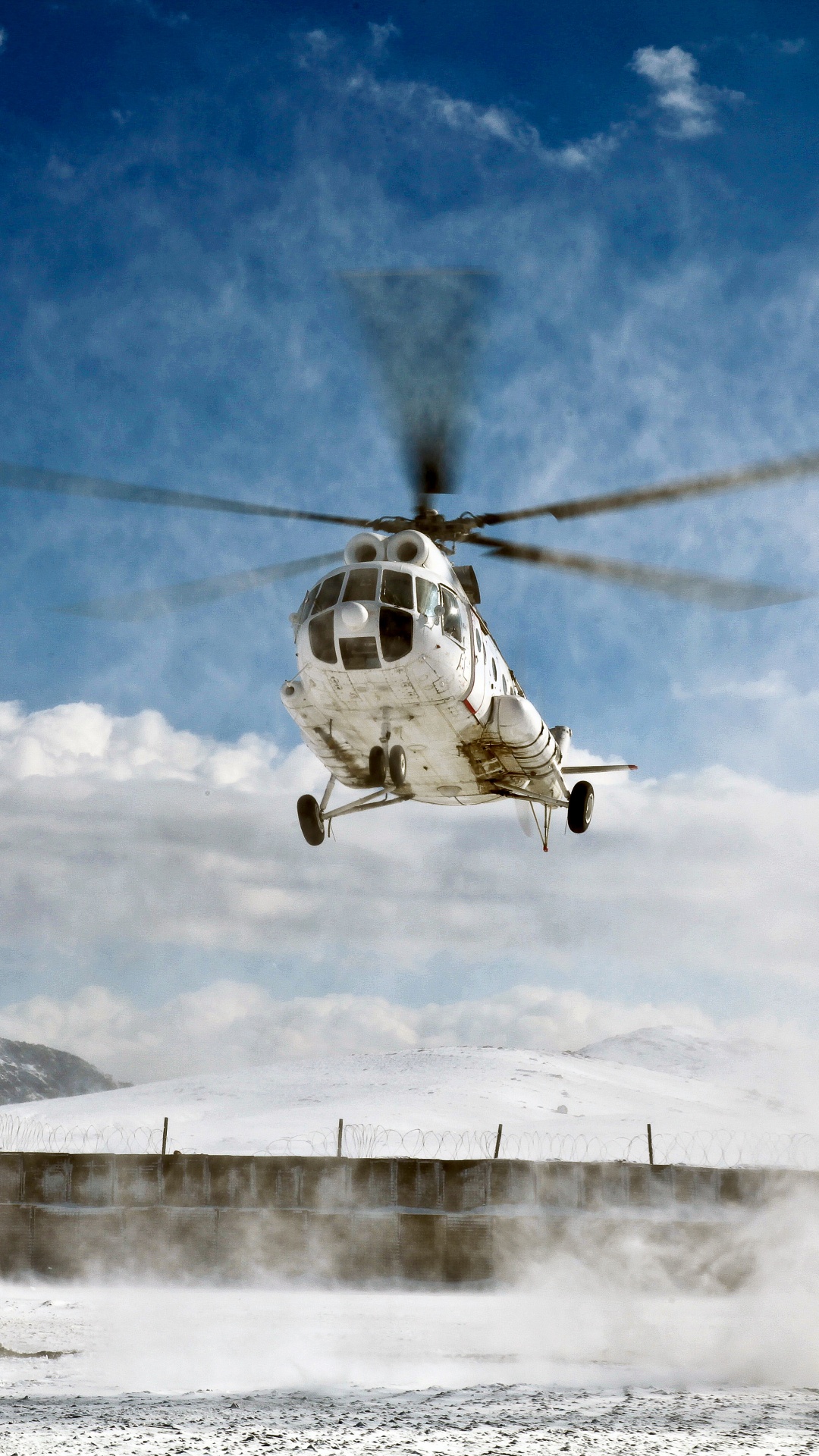 Обои вертолет, винтокрыл, винтокрылая машина, самолеты, военный вертолет в разрешении 1080x1920