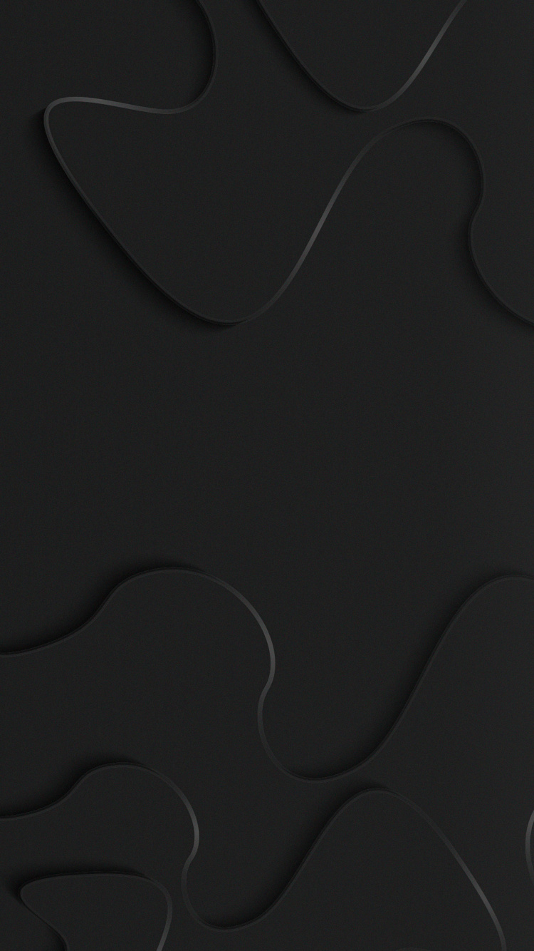 Обои узор, белые, черный, серый цвет, дизайн в разрешении 750x1334