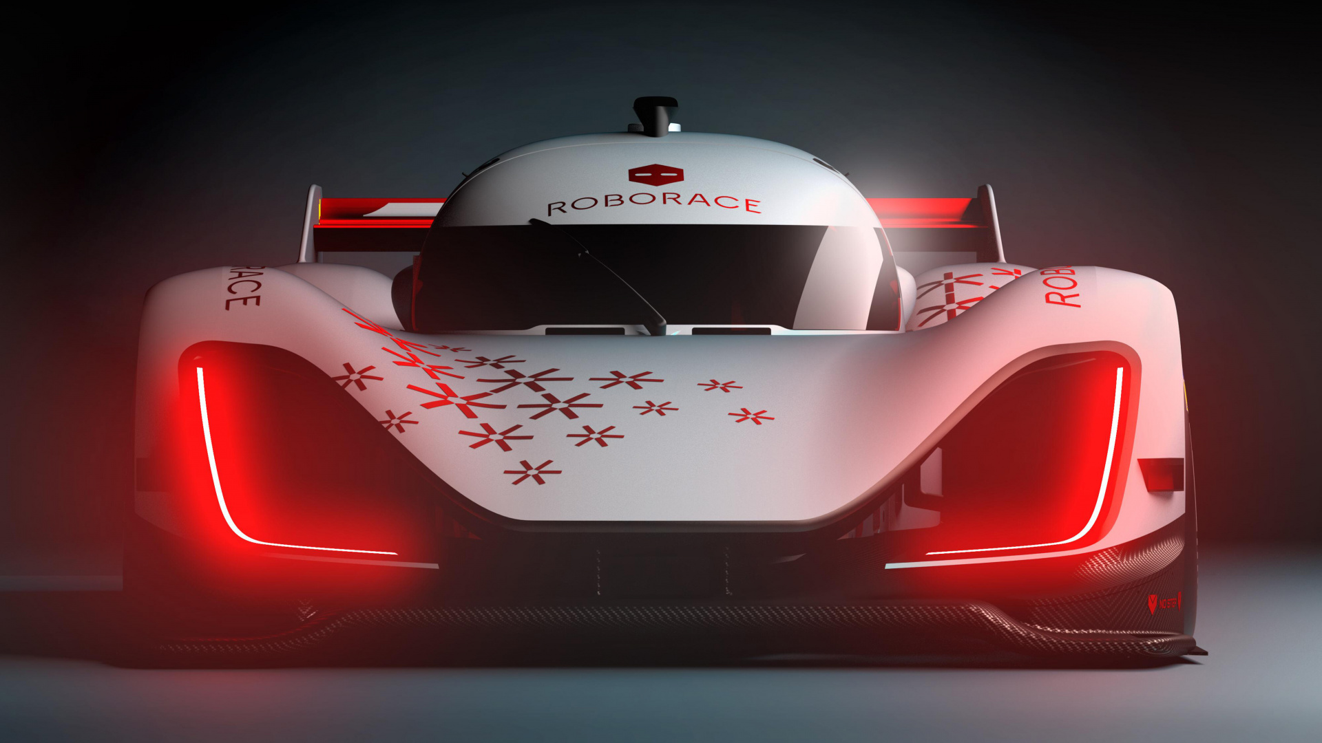 Обои спорткар, авто, гоночный автомобиль, красный цвет, спортивный прототип в разрешении 1920x1080