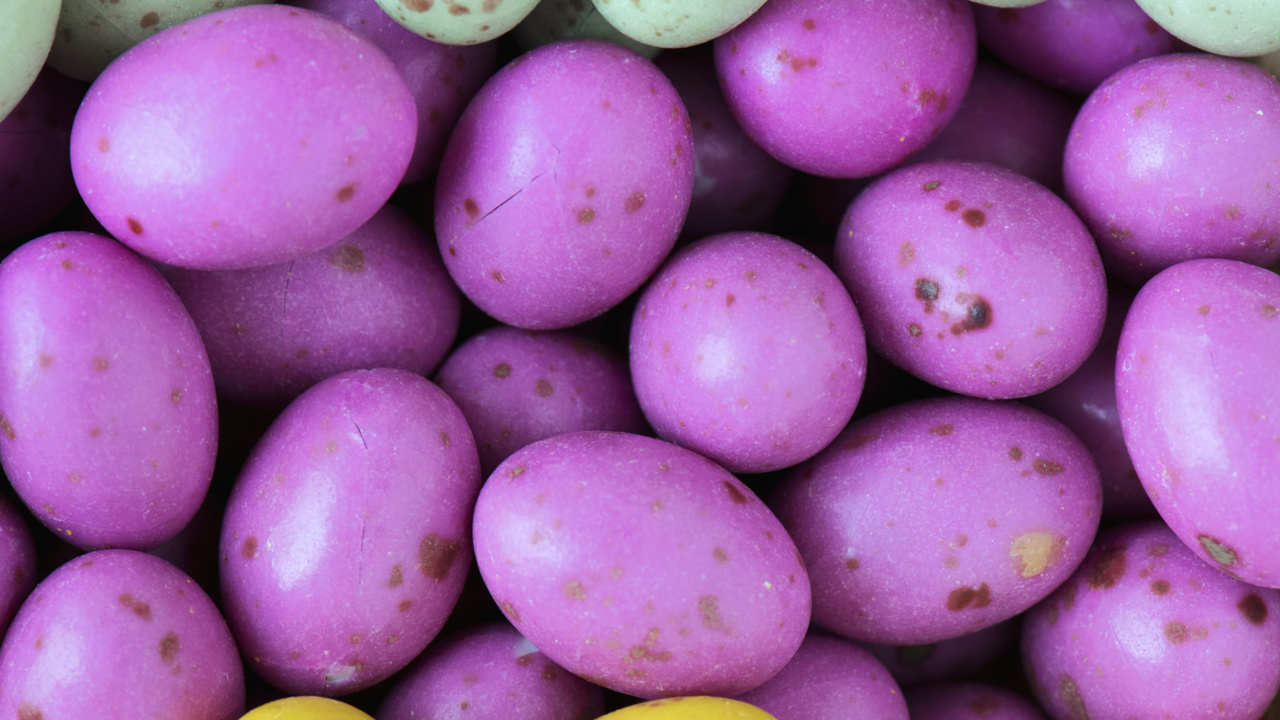 Обои кондитерское изделие, местное блюдо, леденец, пасхальное яйцо, Соленое утиное яйцо в разрешении 1280x720