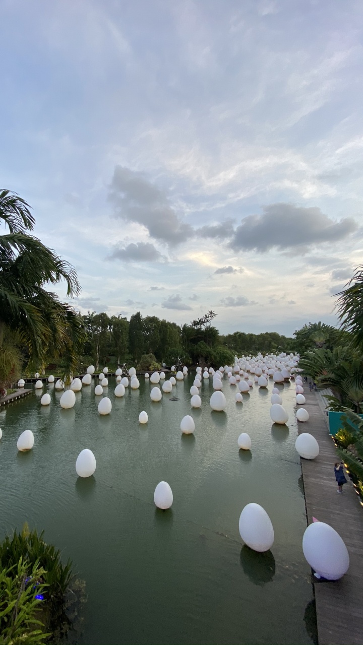 Обои водоем, водный путь, гидроресурсы, Банк, водоток в разрешении 720x1280