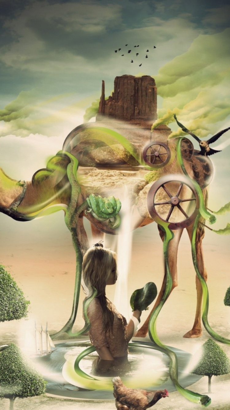 Обои творческое искусство, музыка, арт, творчество, дизайн в разрешении 750x1334