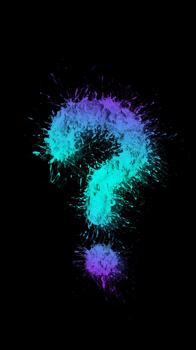 Обои морская биология, круг, арт, электрик, Визуальный эффект освещения в разрешении 750x1334