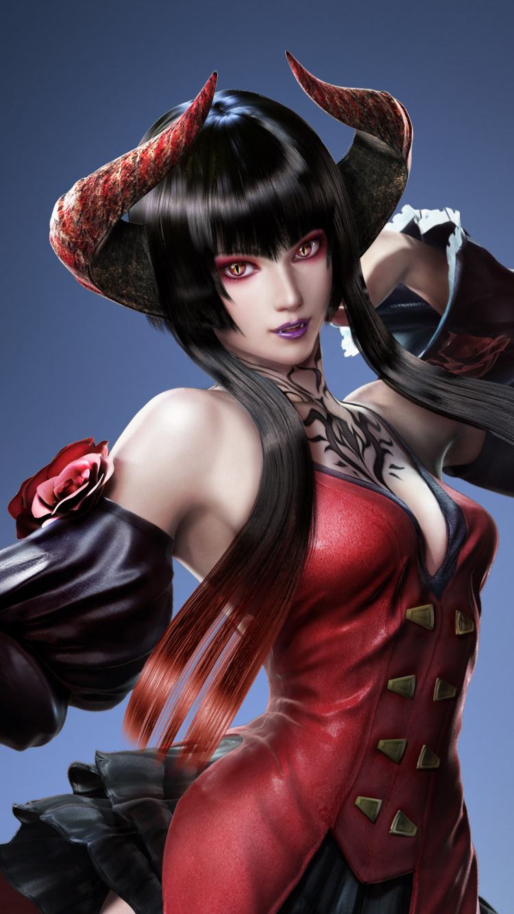 Обои теккен 7, теккен, мышца, иллюстрация, Танцор в разрешении 750x1334