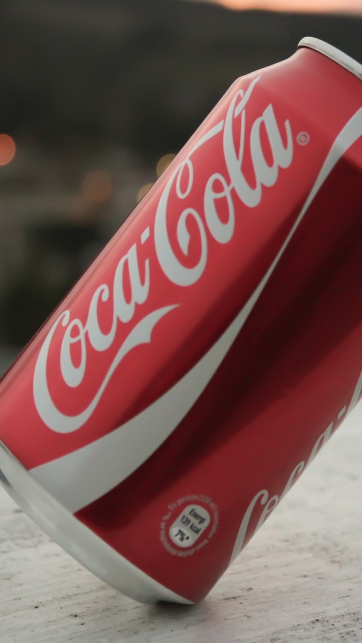 Обои Кока-Кола, кола, газированные безалкогольные напитки, напиток, компания Кока Кола в разрешении 720x1280