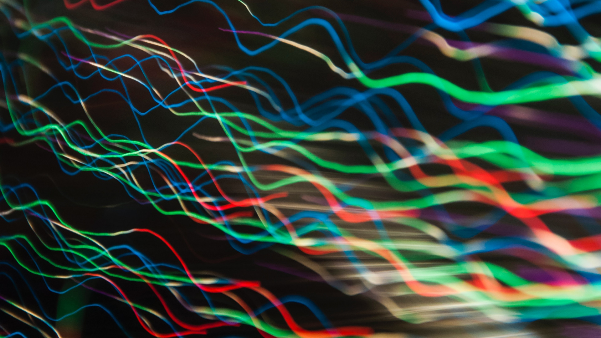 Обои зеленый, свет, вода, узор, технологии в разрешении 1920x1080