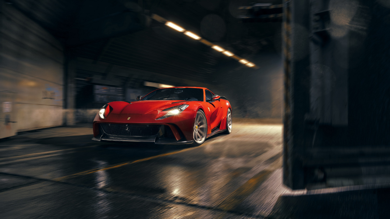 Обои авто, группы novitec, Ferrari, тюнинг автомобилей, суперкар в разрешении 1280x720