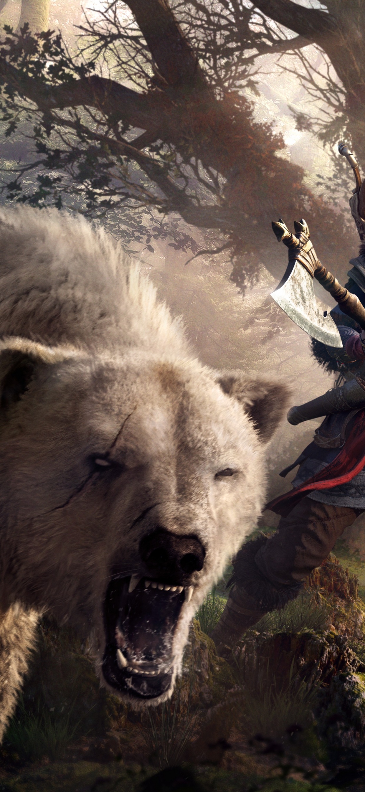 Обои Ашраф Исмаил, assassins creed valhalla, assassins creed origins, ubisoft, xbox серии x и серии s в разрешении 1242x2688