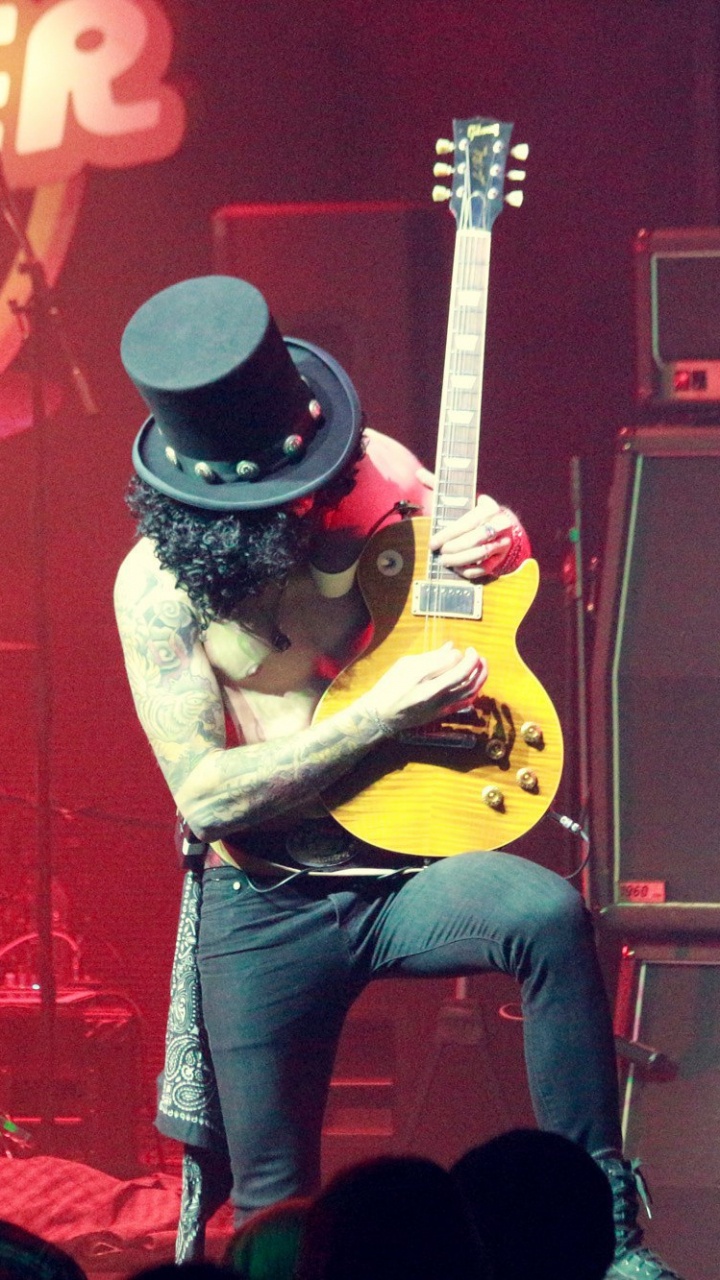 Обои этап, рокконцерт, концерт, музыкальный ансамбль, гитара в разрешении 720x1280