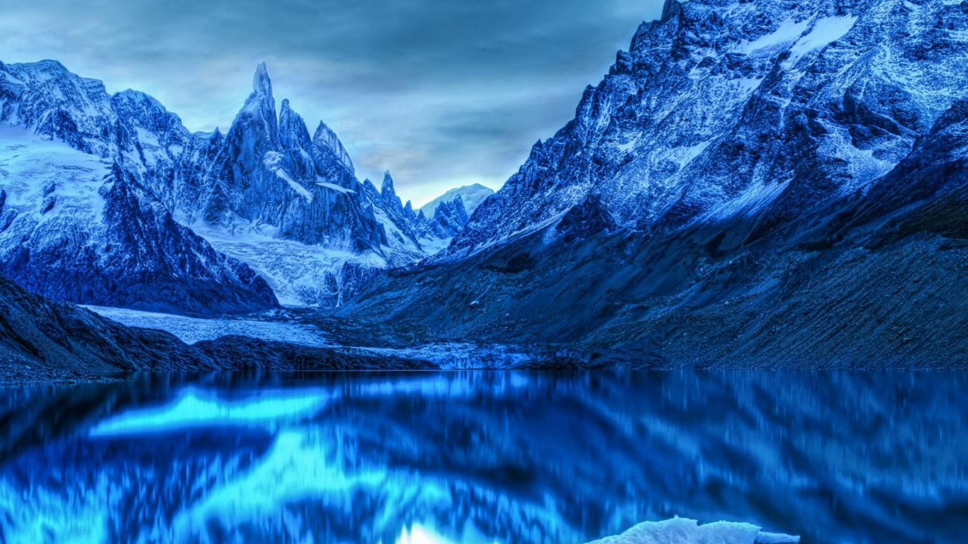 Обои горный рельеф, гора, природа, горный хребет, дикая местность в разрешении 1366x768